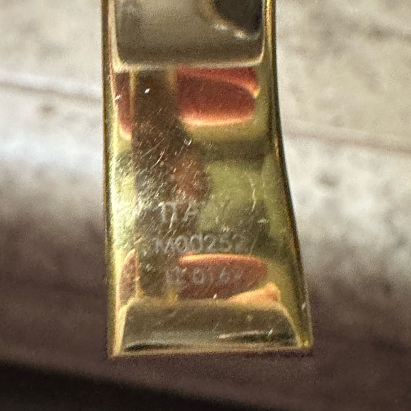 Louis Vuitton Brass Nanogram cuff 💕 - Picture 10 of 13